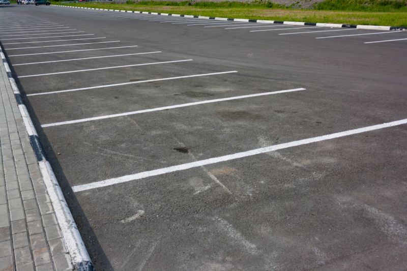 Resurfaced Parking Lot