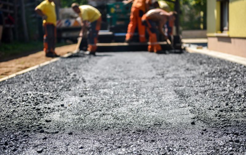 Residential Asphalt Driveway Installation