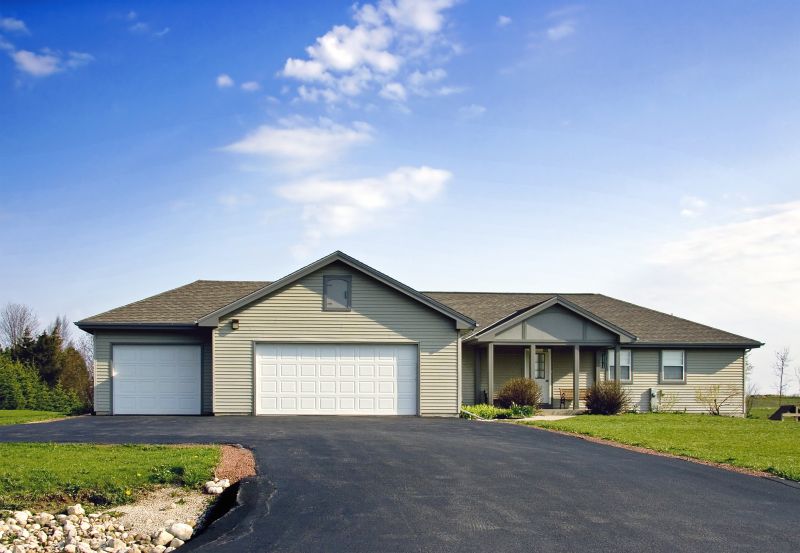 Residential Driveway with Sealcoating